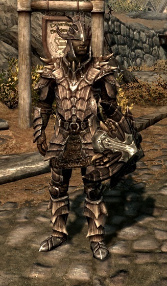 skyrim dragon scale armor