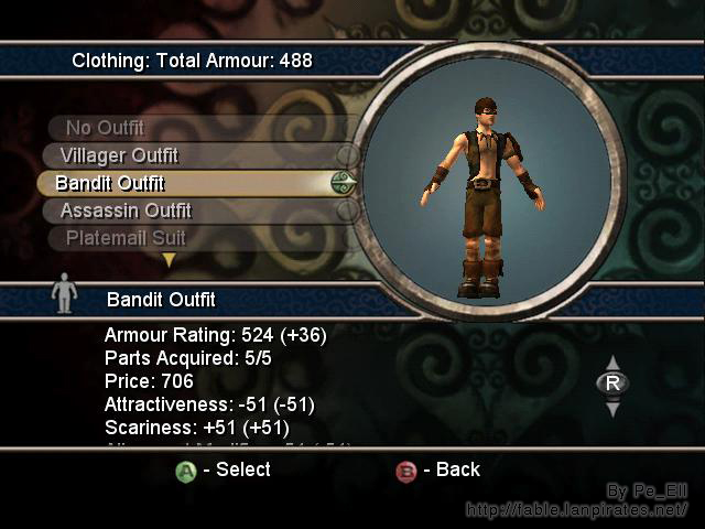 Bandit Outfit Front