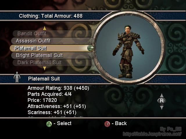 Platemail Suit Front